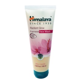 Himalaya Radiant Glow Fairness Face Wash for Clear, Glowing Skin, and Pore Minimizer for Even Skin Tone 3.38 oz, 2 Pack