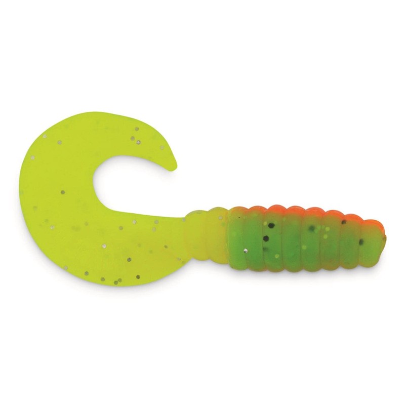 Berkley PBHPG2-YE FW Power Grubs Fishing Bait, Yellow, 2-Inch