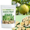 HOLFLYING Natural Dried Guava Fruit Slices, 4.0 oz