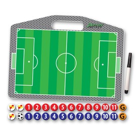 Pro-Tuff Decals Coaches Helper Magnetic Field Board for Field Position Soccer Dry Erase Board