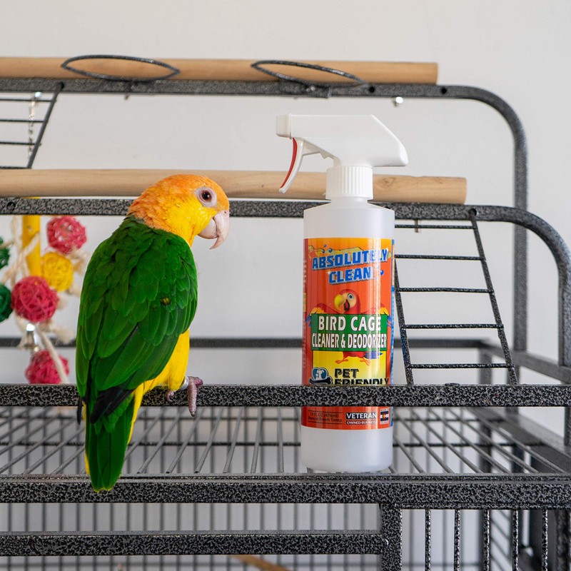 Absolutely Clean Amazing Bird Cage Cleaner and Deodorizer - Just