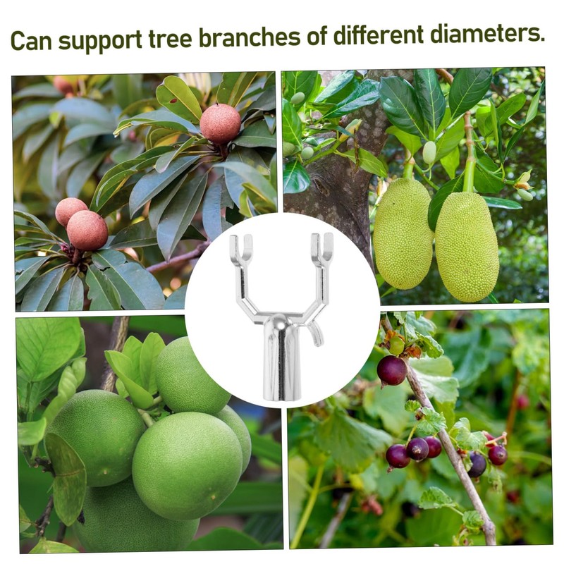 BESPORTBLE 10pcs Metal Tree Branch Support Forks Support for Fruit