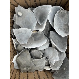 3 Pounds Of High Quality Heat Teated Georgetown Flint Big Spalls Flint Knapping