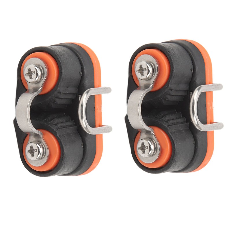 2PCS Cam Cleat Ball Bearing Marine Boat Fast Entry Rope