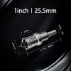 Mollom (1''|25.5mm) Heavy Duty Carbide Hole Saw with 2 Pilot