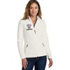 INK STITCH Women L217 Custom Stitching Embroidery Fleece Jackets -