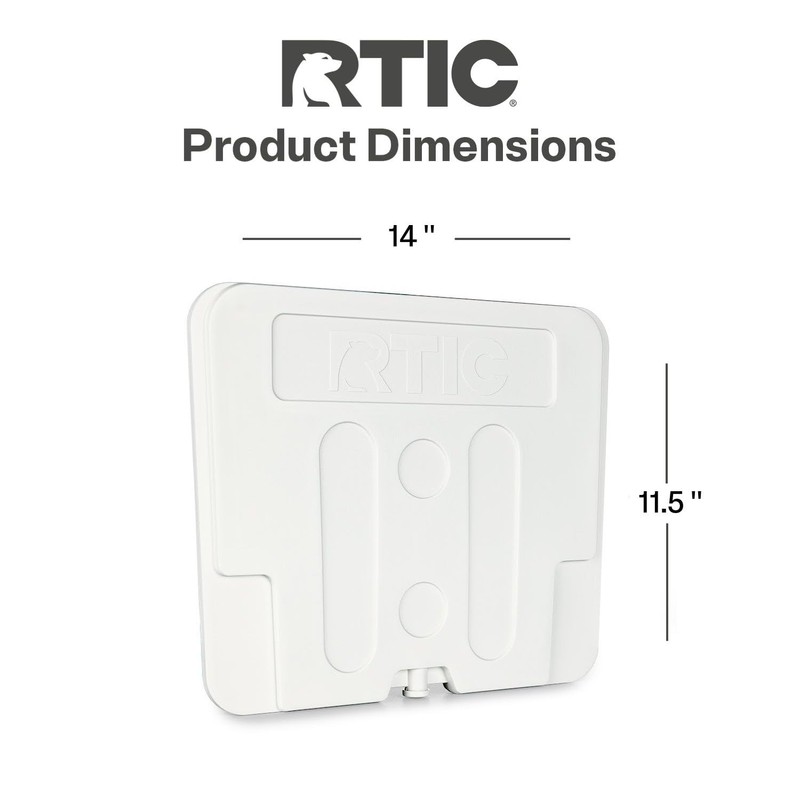 RTIC 22 QT Wheeled Ultra-Light Cooler Freezable Divider Insert Accessories