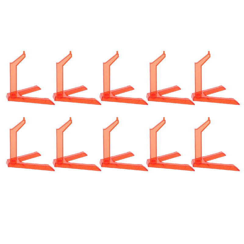 10pcs Action Figure Display Stand Multipurpose Plastic Flexible Figure Holder