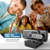 Webcam for PC with Microphone - 1080P FHD Webcam with