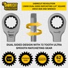 SabreCut 1 x MRSC18 13mm Dual Sided Ratcheting Wrench 1/4"