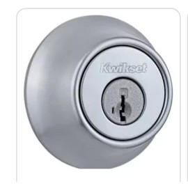 Kwikset Single Cylinder Deadbolt 660 26D RCAL RCS BBPKG | Satin Chrome 96600-483