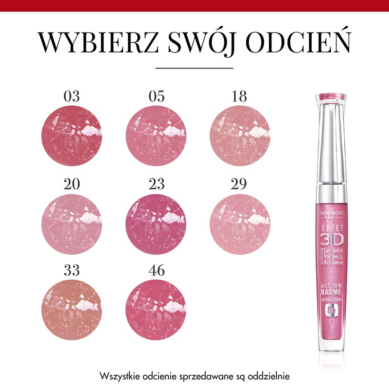 Bourjois New Effet 3D Lipgloss