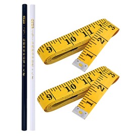 MYGLOAR 2 Pieces Tape Measure for Sale, 2 in 1 - Tape Measure Centimeter + Inch Tailor Tape Measure 200cm, Tailor Tape Measure Double Sided Tape Measure Flexible Tape Measure for DIY and Tailors