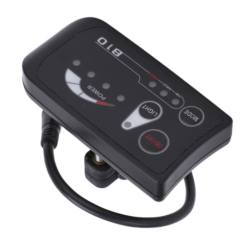Electric Bicycle LED Display Control Panel 36V 48V S810 LED