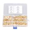 540Pcs Gold Brass Ring Terminal M3 M4 M5 M6 M8