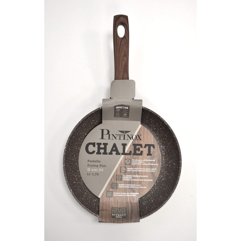 Pinti Natura Series Aluminium Saucepan Diameter 20 cm Non-Stick Coating