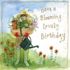 Alex Clark Flower Garden Foil Birthday Card
