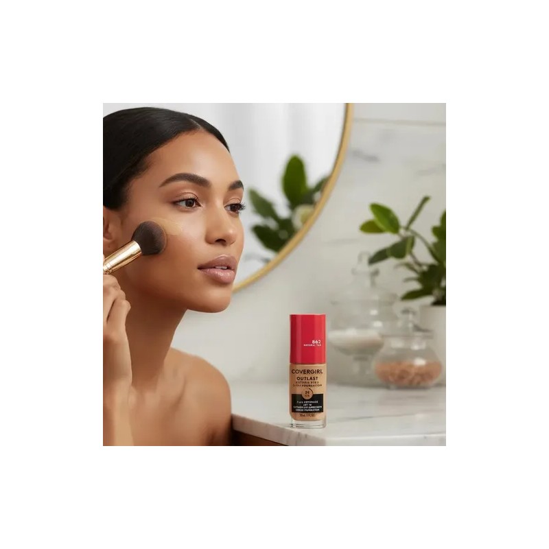 Base De Maquillaje Covergirl Outlast Extreme Wear 30ml Tono 862