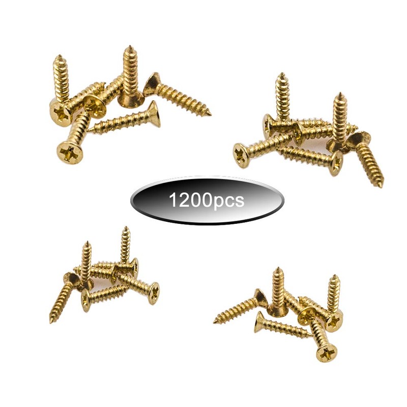 newlng Small Screws Phillips Flat Head Cross Self Tapping Tiny