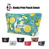 CHUMS CH60-3828 Booby Print Pouch, Cosmetics Pouch, Accessory Storage, N001:
