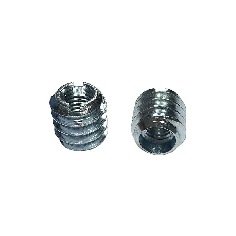 Screw-in Nuts with Slotted M8 14 x 15 mm Pack