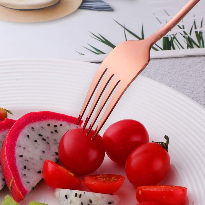 bisda Table Forks Dinner Forks Set of 6 21.3 cm