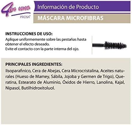 Prosa 4 en 1  2 Pack Mascara Pestañas Rimel Varios Modelos  1 Jabón 50g La Artesanal (Micro Fibras)
