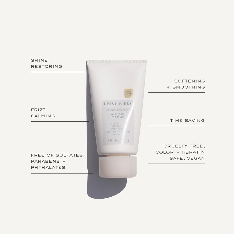 Kristin Ess Weightless Shine Air Dry Creme 150ml [Expiry :
