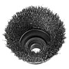 Bosch 2608622008 Wire Cup Brush, Brass-Coated, Silver