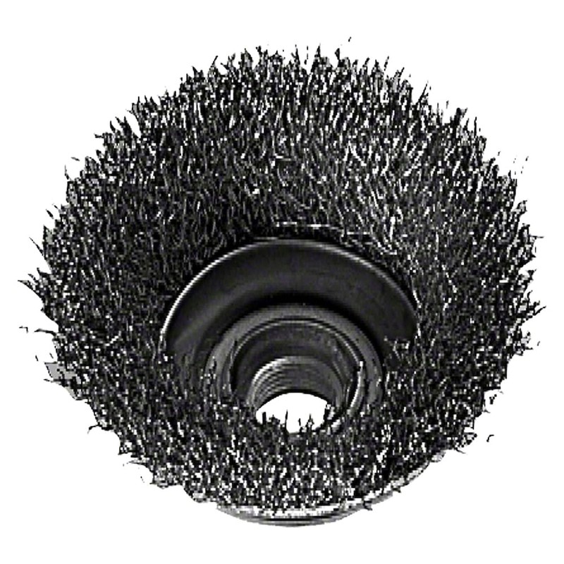 Bosch 2608622008 Wire Cup Brush, Brass-Coated, Silver