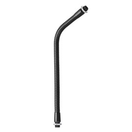 PATIKIL 10 Inch Microphone Gooseneck M10 Flexible Arm Extension Black
