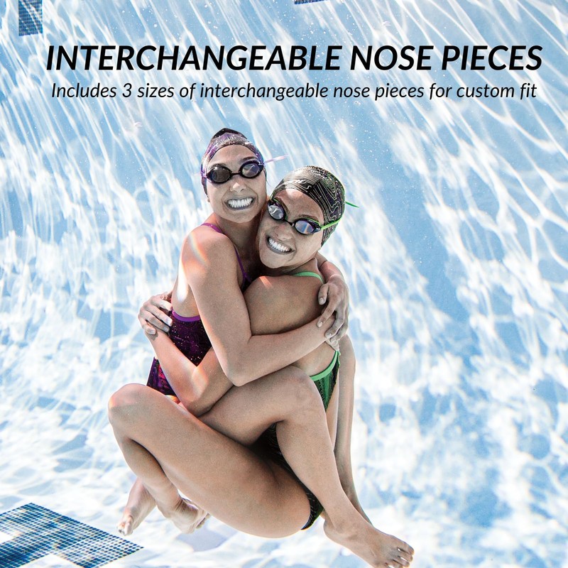 Sporti Gafas ópticas antivaho S2 - Lente transparente/marco negro, negativo