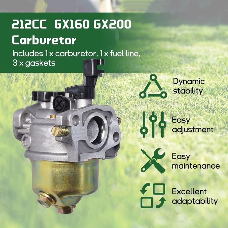 ALL-CARB 212cc Carburetor Replacement for Honda GX120 GX140 GX160 GX200