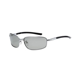 Men's Polarized Dimming Sunglasses Metal Frame ST-12 Dimmable Satellite M UV Protection Driving Fishing Adventure King