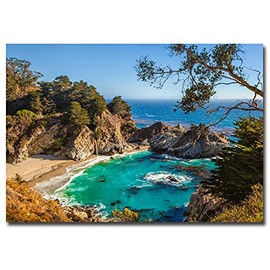 Monterey Beach California Travel Refrigerator Magnet Size 2.5" x 3.5"