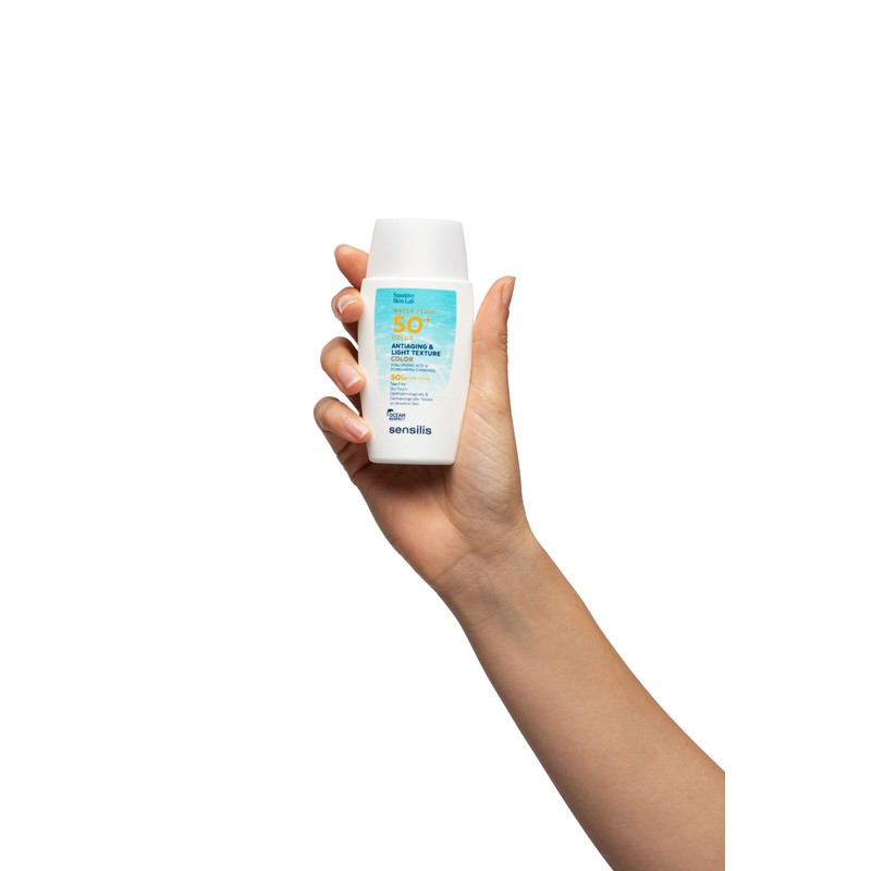 Sensilis - Water Fluid 50+ Colour, Sun Protection SPF50+ Colour,