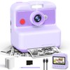 Kids Camera Instant Print, 48MP/2.5K UHD Kids Instant Print Camera,
