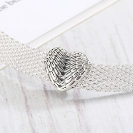 Angel Wings Charms 925 Sterling Silver Clip Charms fits Reflexions Bracelet for Women
