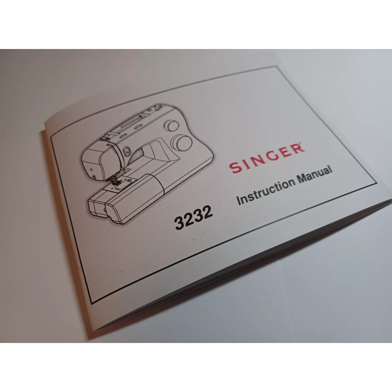 Singer 3232 Sewing Machine Manual Reproduction