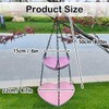 Outdoor Hanging Double-Layer Bird Feeder, Outdoor Hanging Bird Bathtub, Double-Layer