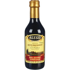 Alessi Balsamic Vinegar 8.5 Ounce Pack of 5 Imported from Modena Italy