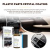 Crystal Coating for Car, Plastic Parts Refresher, Great Gloss Protection