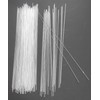 100pcs 1/16 x 12in Acrylic Dowel Rods Sticks, Clear Round