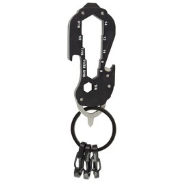 Utility Series 17606 9-in-1 Matte Black Key Tool, 1 Pack