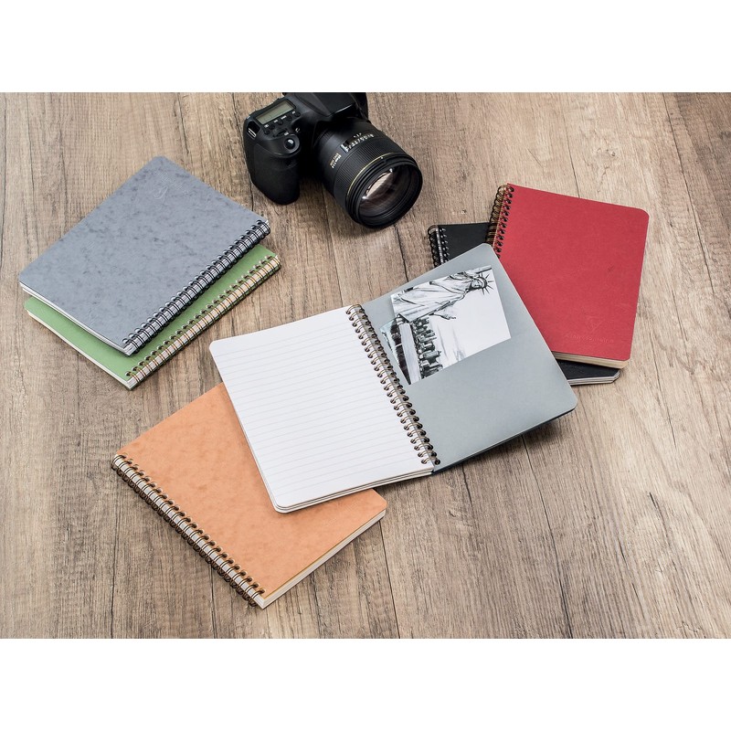 Clairefontaine - Ref 786161C - Age Bag Wirebound Notebook (120