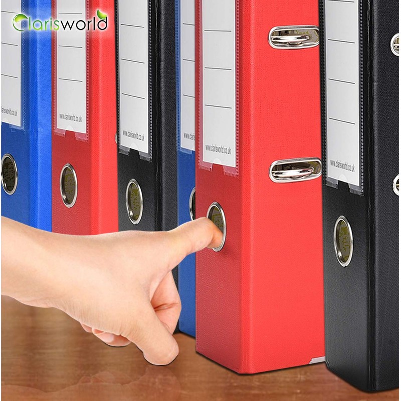 Clarisworld Lever Arch Files A4 Size 2 Ring Sheets Holder,