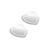 Varotto & Co. Bookmark Silver-Plated Heart Set of 2 Cod.EL031