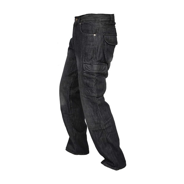 Rider Protec® Mens Motorcycle Pants with Reinforced Aramid Lining Hip