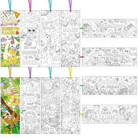 JSRQT Pack of 36 Paper Bookmarks, DIY Double-Sided Book Markers, Aesthetic Crafts, Animals, Dinosaur, Book Mark, Cute Animal Bookmarks for Book Lovers, Reading Books, Office Accessories