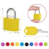 10 Pack Suitcase Lock with Key Small Padlock Luggage Lock